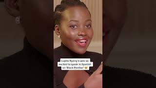 Lupita Nyongo Was So Excited To Speak Spanish In Black Panther 😍 Shorts [upl. by Carlyle]