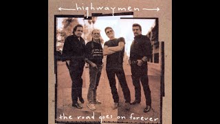 ROAD GOES ON FOREVER by THE HIGHWAYMEN  karaoke version with lyrics INDYBEE63 [upl. by Shreeves]