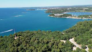 Zelena laguna  Poreč pt1 Delfin beach [upl. by Adnalohs744]