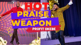 HOT PRAISE SESSION WEAPON 🔥  THE DUNAMIS HDQTRS THE GLORY DOME ABUJA BY PROFIT OKEBE [upl. by Akemej]