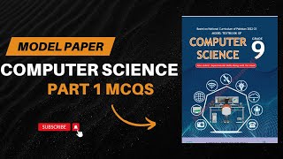 9th Computer Science  Solved Model Paper  National Book Foundation  Fbise New Book  MCQS [upl. by Aelsel]