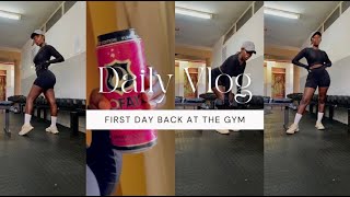 VLOG  FIRST DAY BACK AT THE GYM  SLIM THICK FIGURE WORKOUT  DUMBBELL amp WEIGHTS [upl. by Agnes]