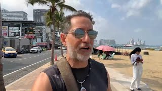 Live from Pattaya Thailand Walking Beach Road 🇹🇭 [upl. by Heilner216]