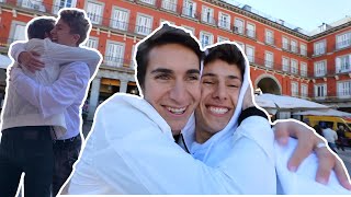 Viaje hasta MADRID para sorprender a mi hermano  Juanpa Zurita [upl. by Vladimir]