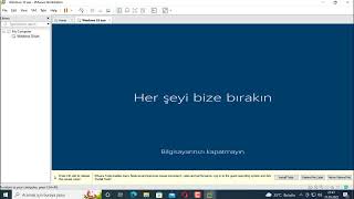 Vmware Windows 10 Kurulumu 2022 [upl. by Eneleuqcaj]