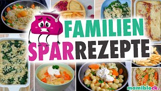 Familien  Sparrezepte 🥕🥔💰 Rezepte für Kinder  Einfach amp Lecker  Geld sparen  mamiblock [upl. by Eustace]