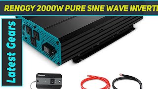 Renogy 2000W Pure Sine Wave Inverter 12V  Review 2023video [upl. by Naget]