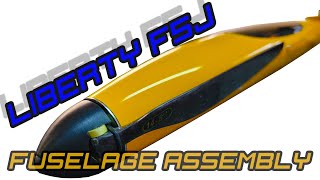 CCM Liberty F5J RC Glider Fuselage Assembly [upl. by Partan]