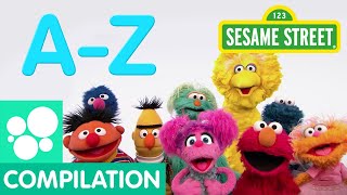 Sesame Street AZ Songs  Abbys Letter of the Day Compilation [upl. by Alek]