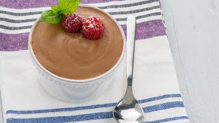 Recette  Mousse au chocolat au lait de coco [upl. by Kurman]