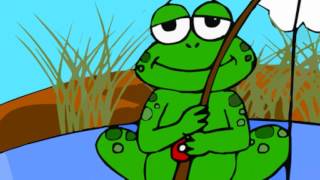 Twenty Froggies Lyrics  Poem  twenty froggies went to school [upl. by Ecinaj]