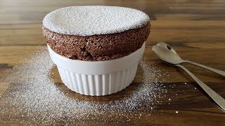 How to Make Chocolate Soufflé  Classic Chocolate Soufflé Recipe [upl. by Ahsikyt121]