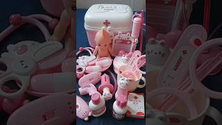 Satisfying with Unboxing amp Review Very Cute Pink Rabbit Medical Kit Doctor Set [upl. by Cathlene]