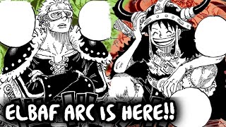 STRAW HATS ARRIVE ON ELBAF  One Piece Chapter 1127 Review [upl. by Arymahs726]