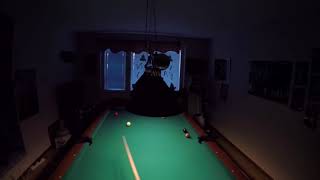 10 ball problem rack run out 131 headcam [upl. by Mirabella]