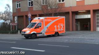 Feuerwehr  Rettungsdienst Berlin FW Wittenau [upl. by Randolf]