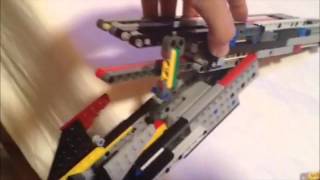 Lego Double Barrel ShotgunSawed Offworking brickshooter [upl. by Morganica206]