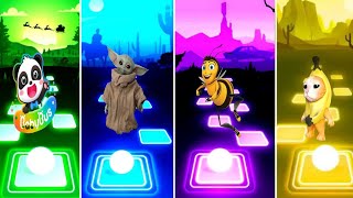 Baby Bus🆚Baby Yoda🆚Bee🆚Banana Cat💥Who is best [upl. by Frankhouse]