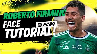 How to create ROBERTO FIRMINO in EA FC24 [upl. by Yessak]