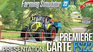 DECOUVERTE DE LA PREMIERE CARTE SUR FS22  🤩 Elle est vraiment sympa   Farming simulator 22 [upl. by Eanar600]