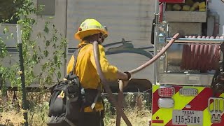 ‘They saved us’ Crews continue to battle Bastrop fire [upl. by Scotti771]