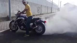 Yamaha Vmax 1200 Burnout [upl. by Delila206]