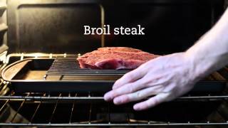 How To Broil A Steak in an Oven [upl. by Ayenat634]