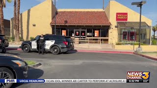 At least one person detained after bank robbery at Wells Fargo in Palm Springs [upl. by Lidda]