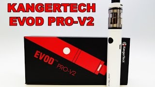 Kangertech EVOD PROV2 Starter Kit Review  Vaporleaf [upl. by Nodyarg]