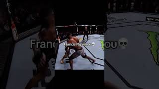 Francis Ngannou Is a Machine Man francisngannou ngannou ufc mma youtubeshorts shorts [upl. by Nyladnarb]