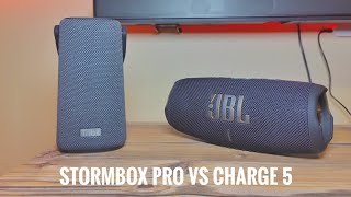 TRIBIT STORMBOX PRO VS JBL CHARGE 5 [upl. by Lanta]