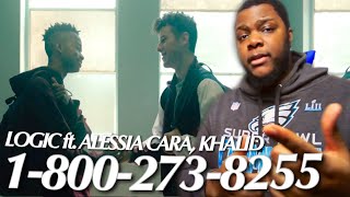 Logic  18002738255 ft Alessia Cara Khalid Official Video  REACTION [upl. by Parthen]