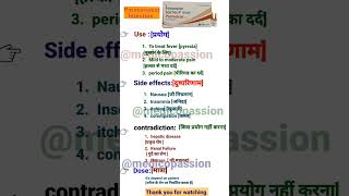 ❤️ Knowledge about paracetamol injection 🧑‍⚕️ doctor medicine medical bio collegelife shorts [upl. by Ahsiatal351]