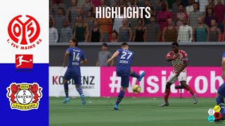 Fifa4 scorers for Leverkusen see off Mainz ⚽️  FSV Mainz vs Bayer Leverkusen Highlights [upl. by Thornton]