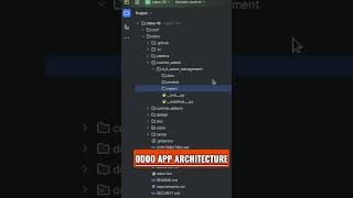 Odoo App Architecture  odoo Custom Module Development [upl. by Kaia]