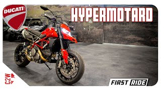 2019 Ducati Hypermotard  First Ride [upl. by Asin]