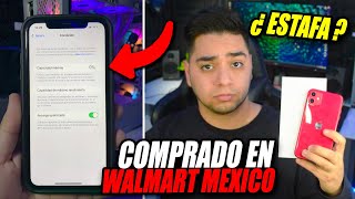 COMPRÉ UN IPHONE 11 REACONDICIONADO en WALMART ¿ME VOLVIERON A ESTAFAR [upl. by Ahsimat546]