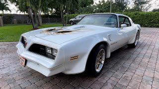 FOR SALE 1978 Pontiac Firebird Trans Am [upl. by Adihahs]