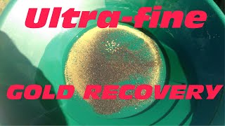 Recover ultra fine gold using an old secret [upl. by Loralyn]