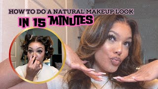 Tutorial  How To Do A Super Easy Natural Makeup Look in 15 Minutes BEGINNER FRIENDLY [upl. by Harbard]