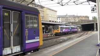 Huddersfield Railway Station West Yorkshire UK  12th June 2012 720 HD [upl. by Anabelle]