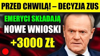 UWAGA PRZED CHWILĄ Emerytom ZMIENIĄ wysokość świadczeń SZOKUJĄCA decyzja ZUS [upl. by Wilkey]