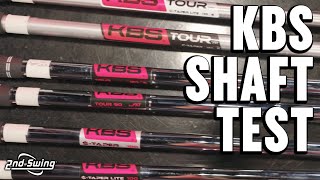 Golf Shafts Comparison  KBS Iron Golf Shafts [upl. by Guyer]