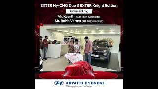 Advaith Hyundai  Hyundai Exter HyCNG Duo amp Exter KNIGHT Edition [upl. by Goodman659]