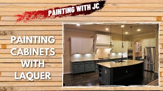 Painting Kitchen Cabinets with Lacquer [upl. by Gasper]