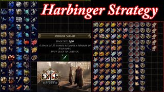 T16 Harbinger Strategy 325 Settlers League Mirror Shards [upl. by Macnamara]