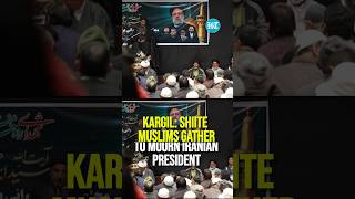 Kargil Shiite Muslims Gather To Mourn Iranian President Raisis Death [upl. by Lalittah]