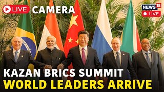 BRICS Summit 2024 LIVE  World Leaders Arrive in the Russian City of Kazan for BRICS Summit  N18G [upl. by Dulcine]