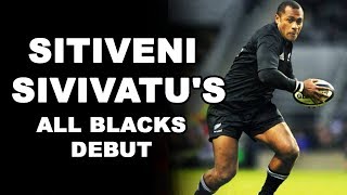 Sitiveni Sivivatus All Blacks Debut [upl. by Narine]