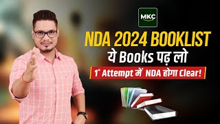 Important Books for NDA 2024 Exam  NDA 1 2024 Exam Preparation  Best Books for NDA Exam  MKC [upl. by Crispas]